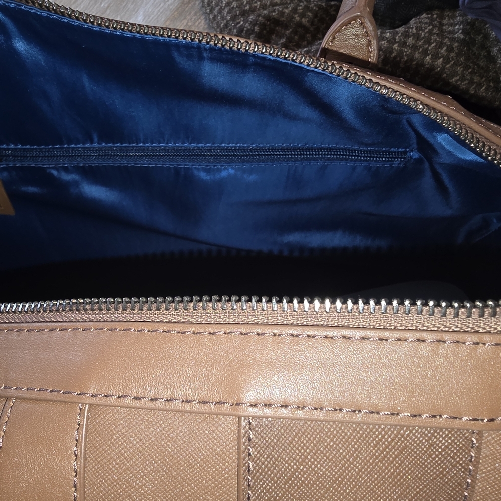 Ted Baker Men's Lewes Duffle Bag, Brown, Extra Large with Structured Design - Picture 8 of 11